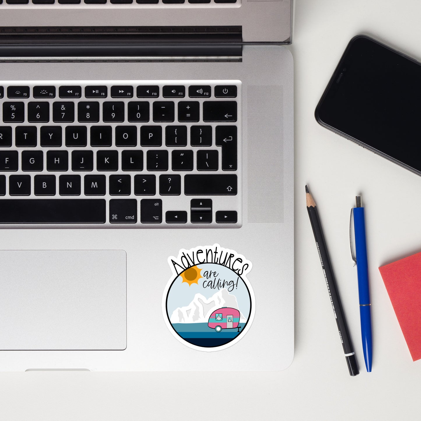 Adventures are Calling Sticker