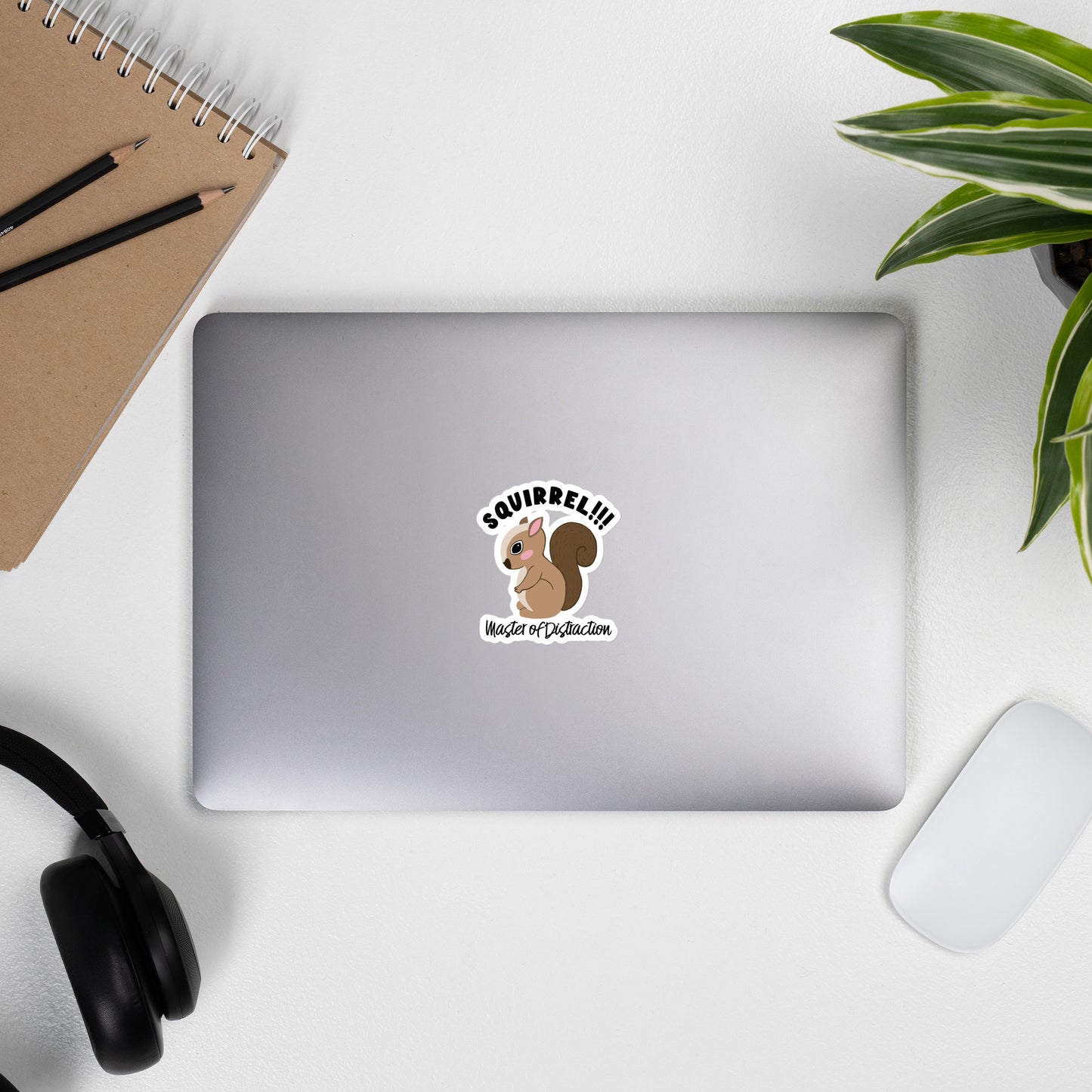 Squirrel...master of distraction STICKER