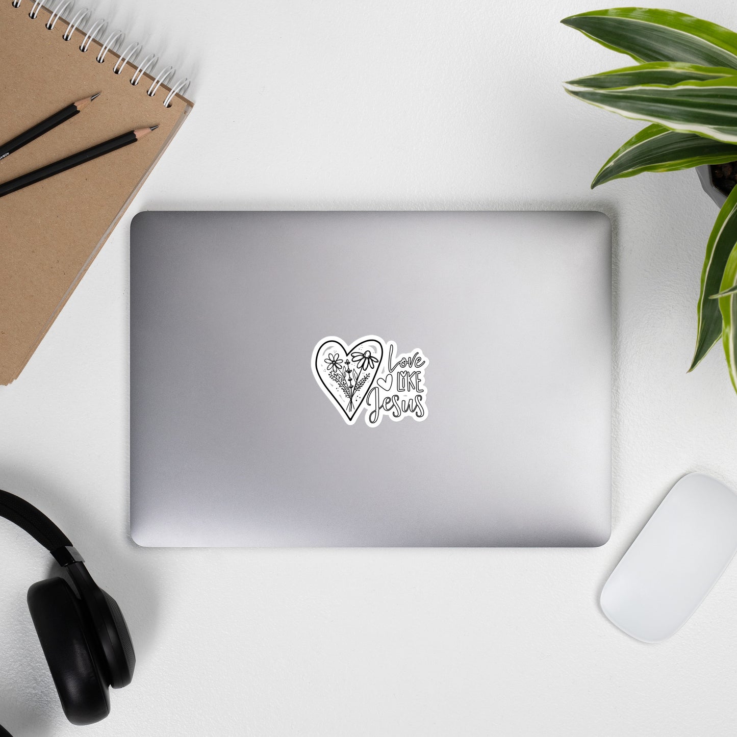 "Love Like Jesus" Coloring Sticker