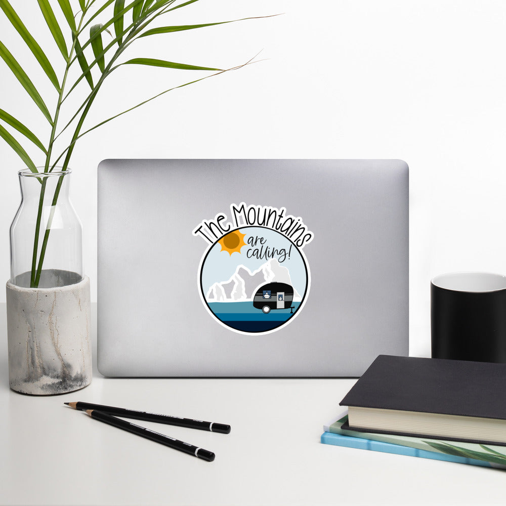 The Mountains are Calling stickers