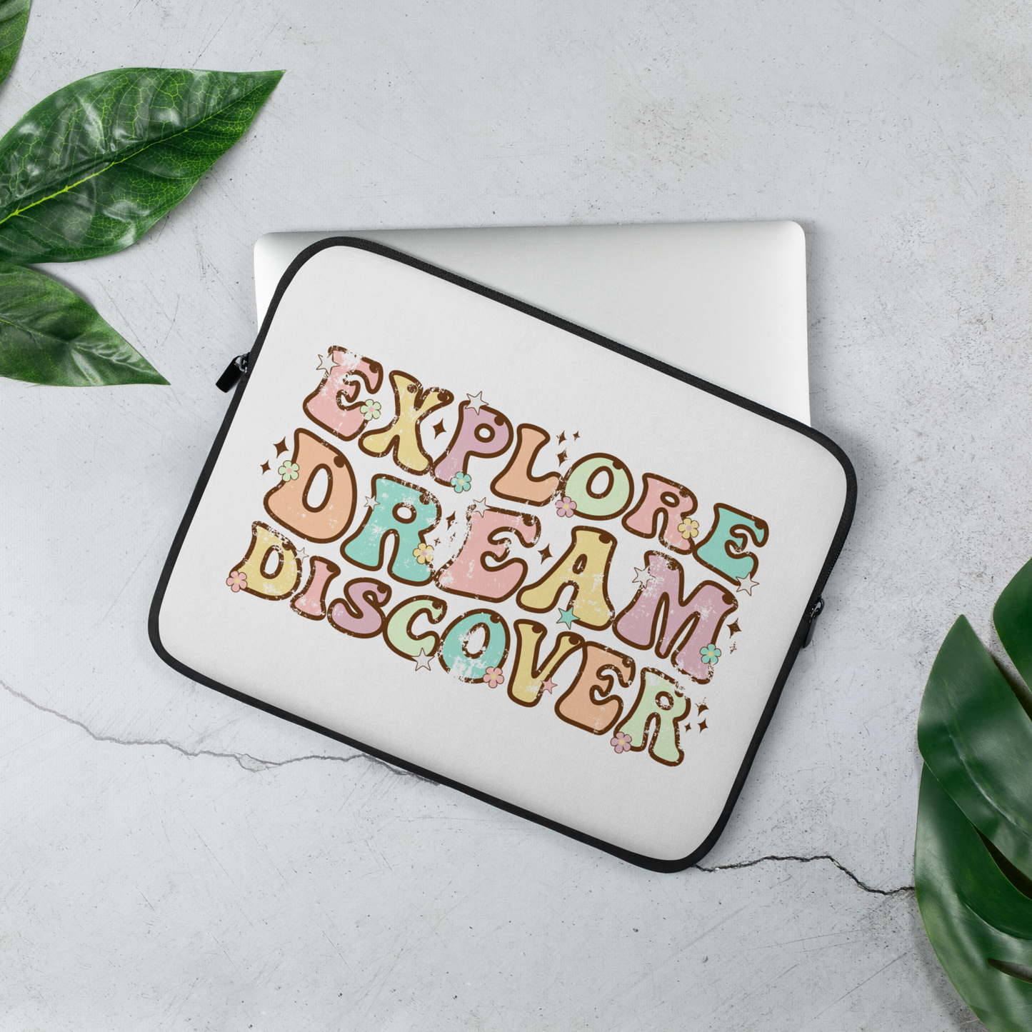 Exlplore, Dream, Discover Laptop Sleeve