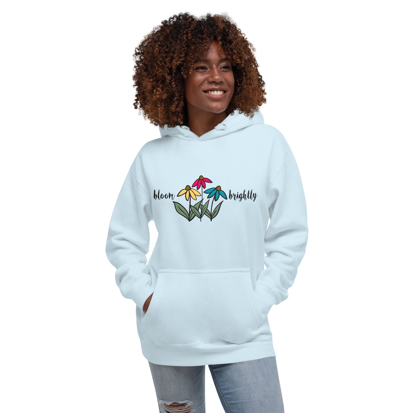 Bloom Brightly Unisex Hoodie