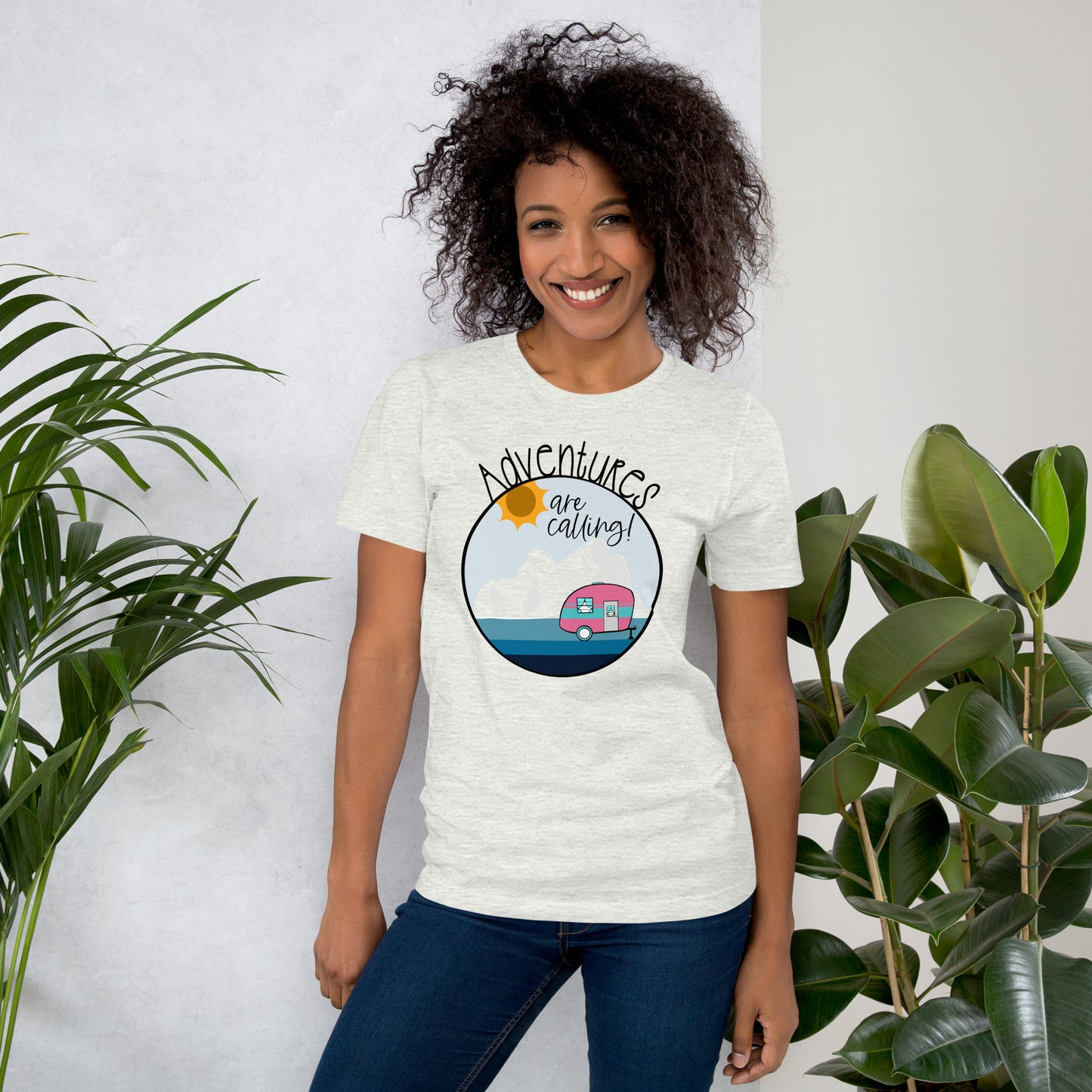 Adventures are Calling-Unisex t-shirt