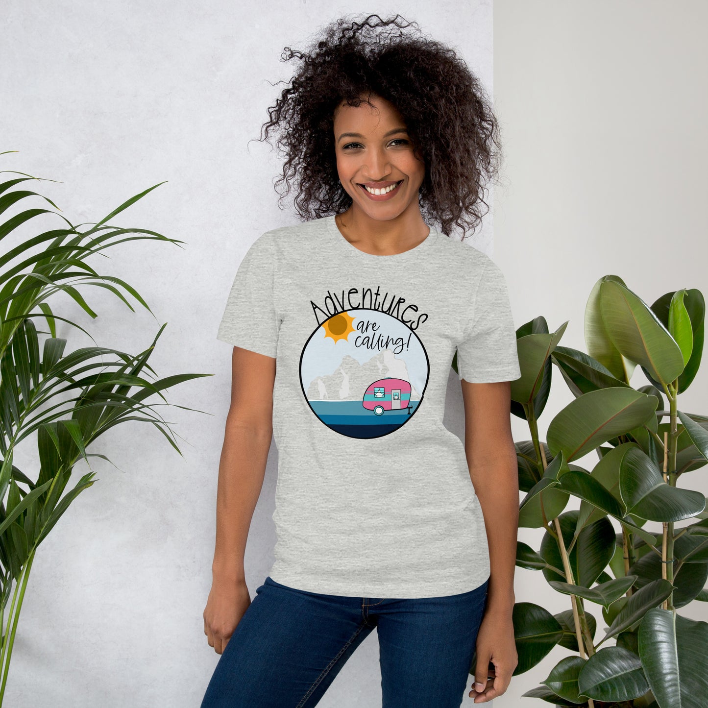 Adventures are Calling-Unisex t-shirt