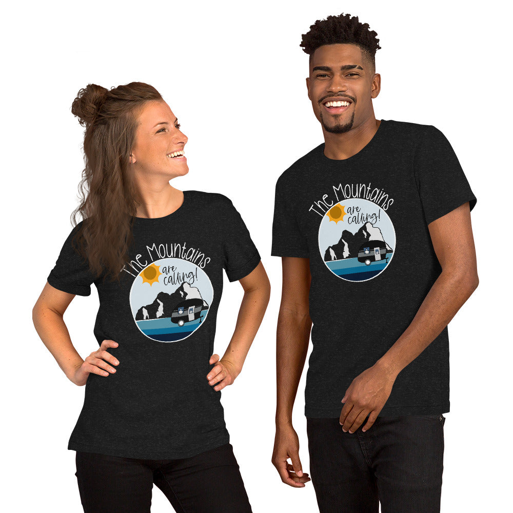 "The Mountains are Calling" Unisex t-shirt