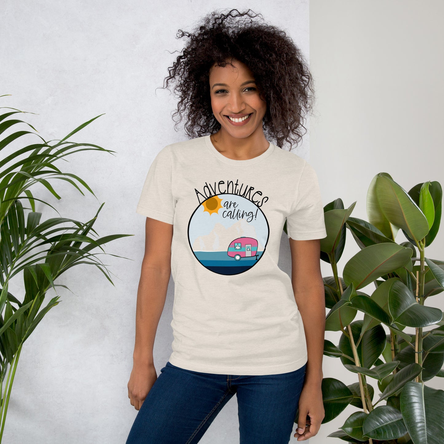 Adventures are Calling-Unisex t-shirt
