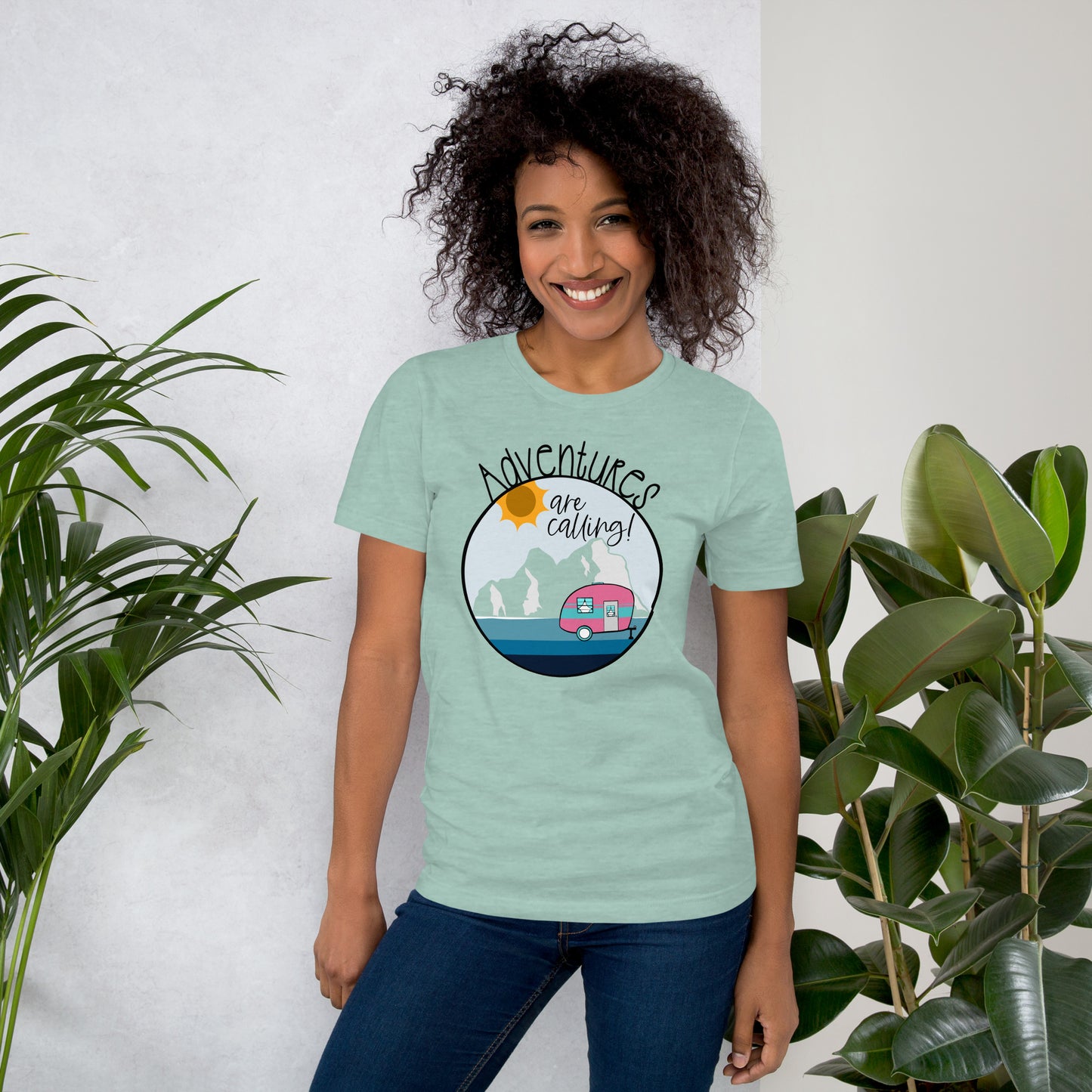 Adventures are Calling-Unisex t-shirt