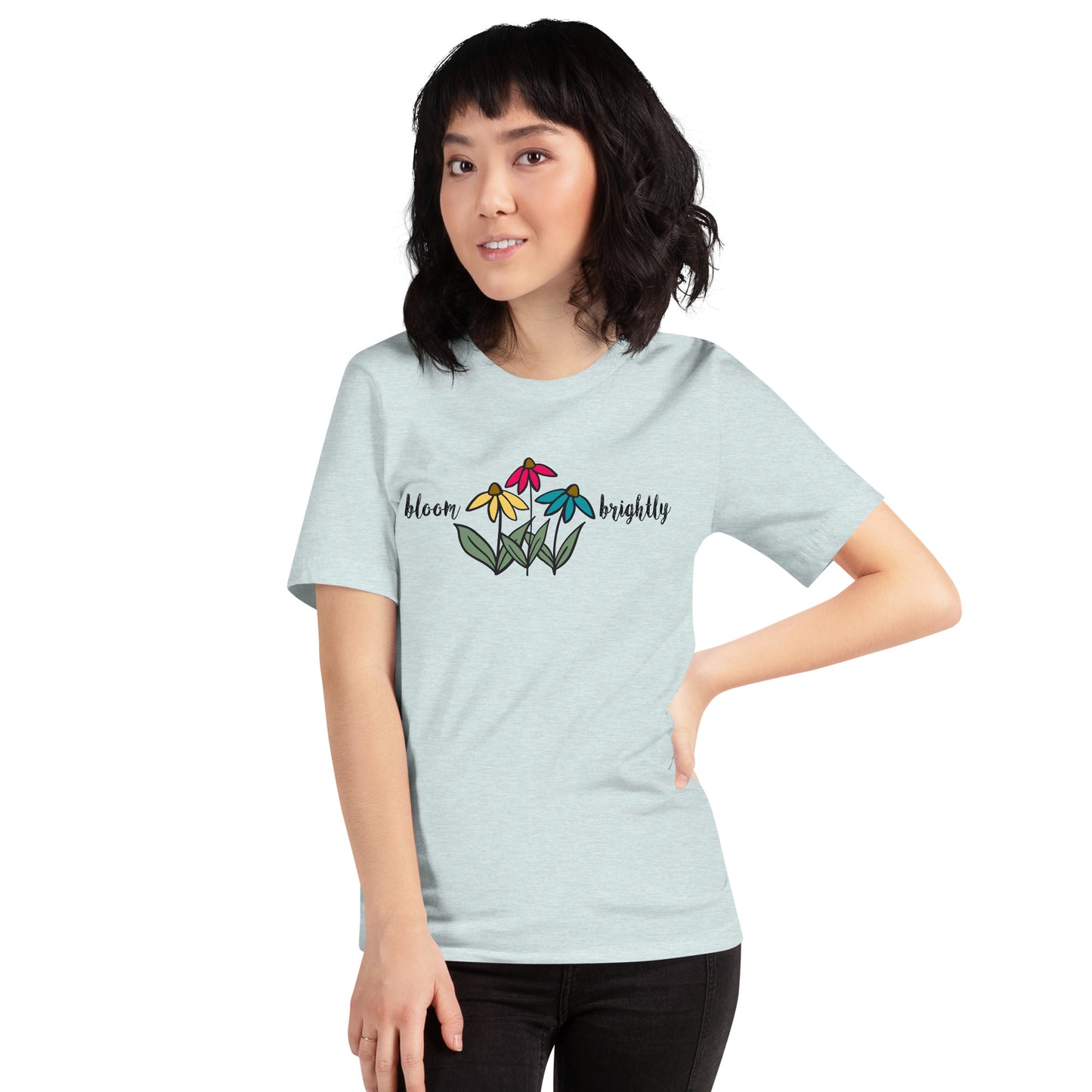 Bloom Brightly Daisy unisex shirt