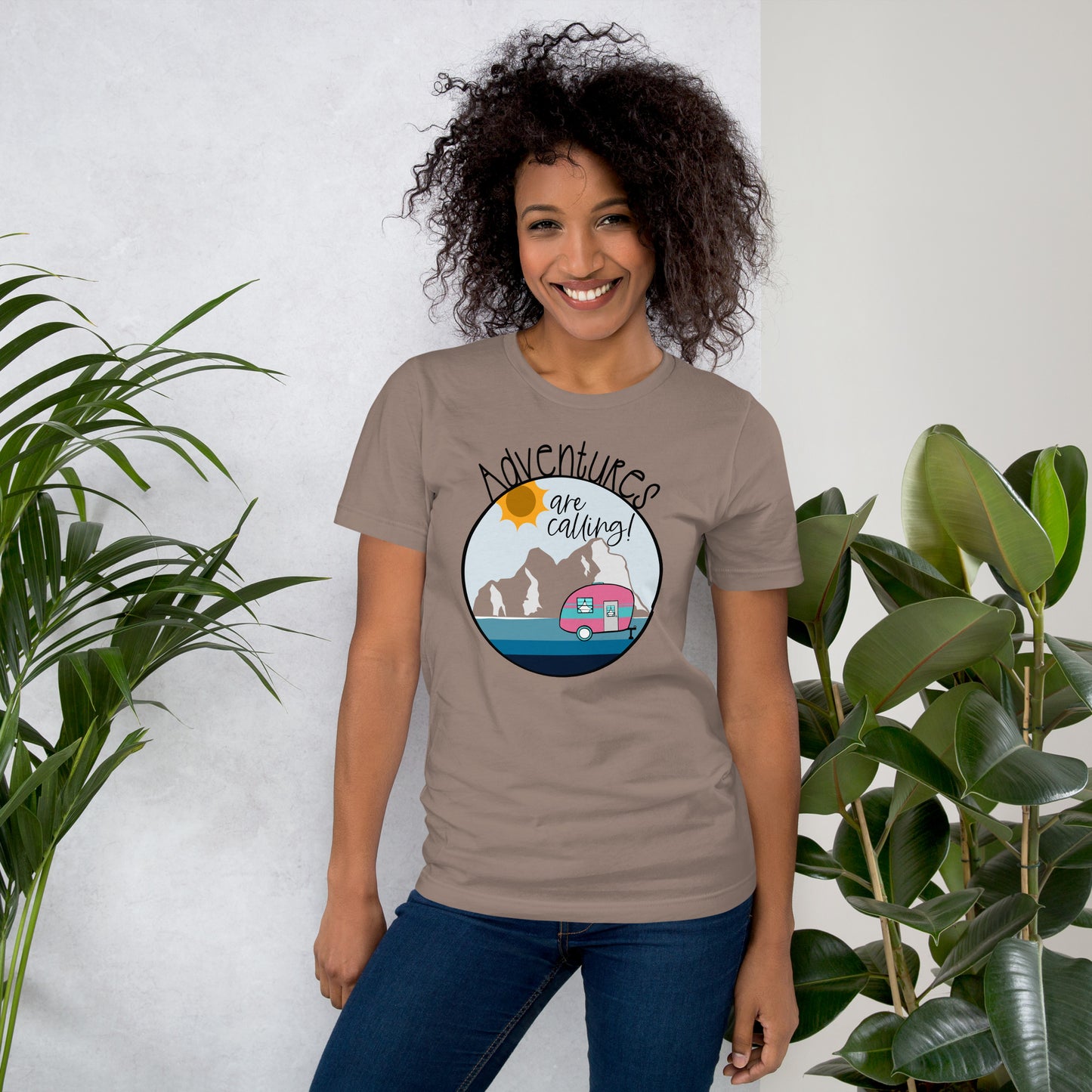Adventures are Calling-Unisex t-shirt