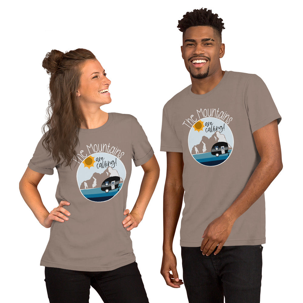 "The Mountains are Calling" Unisex t-shirt
