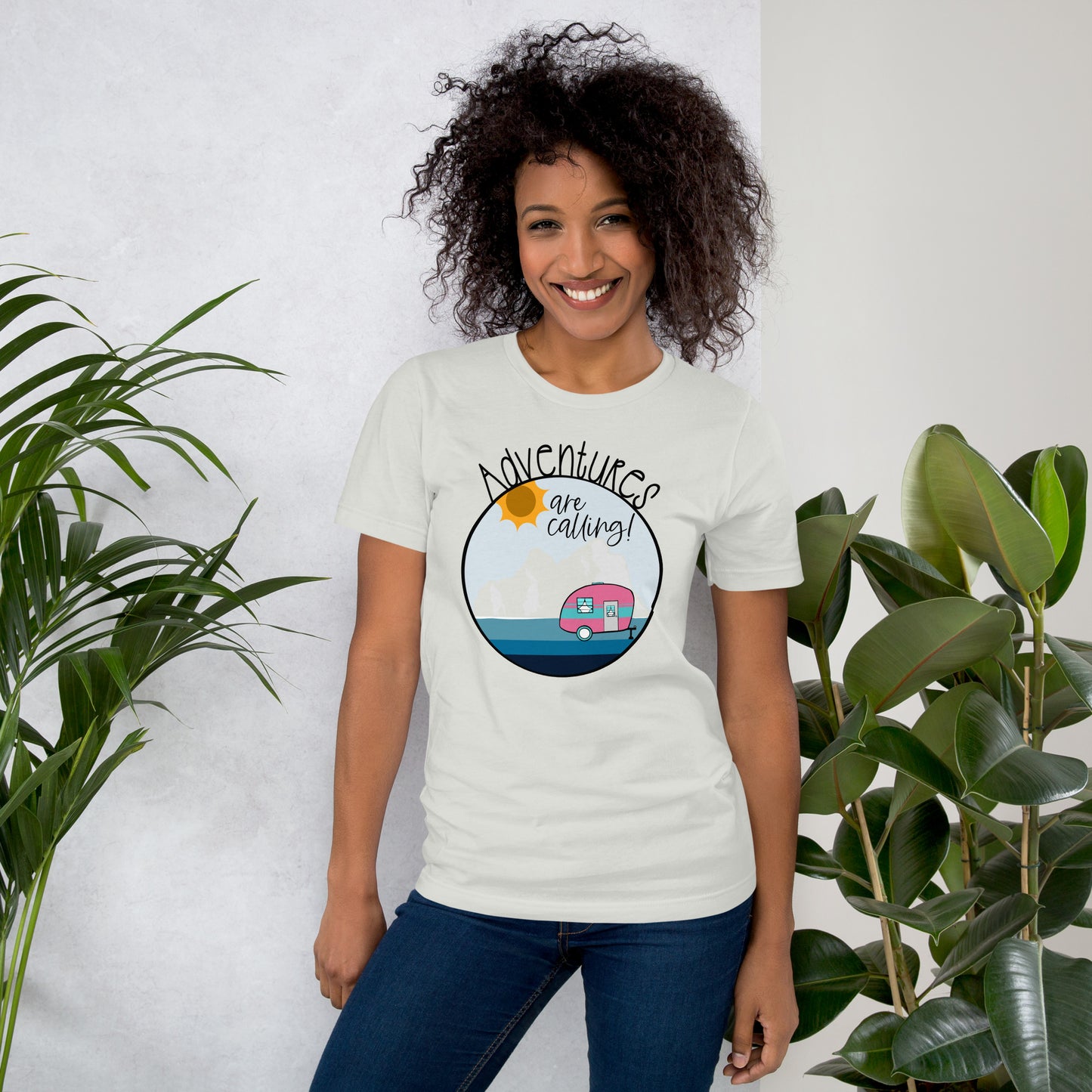 Adventures are Calling-Unisex t-shirt