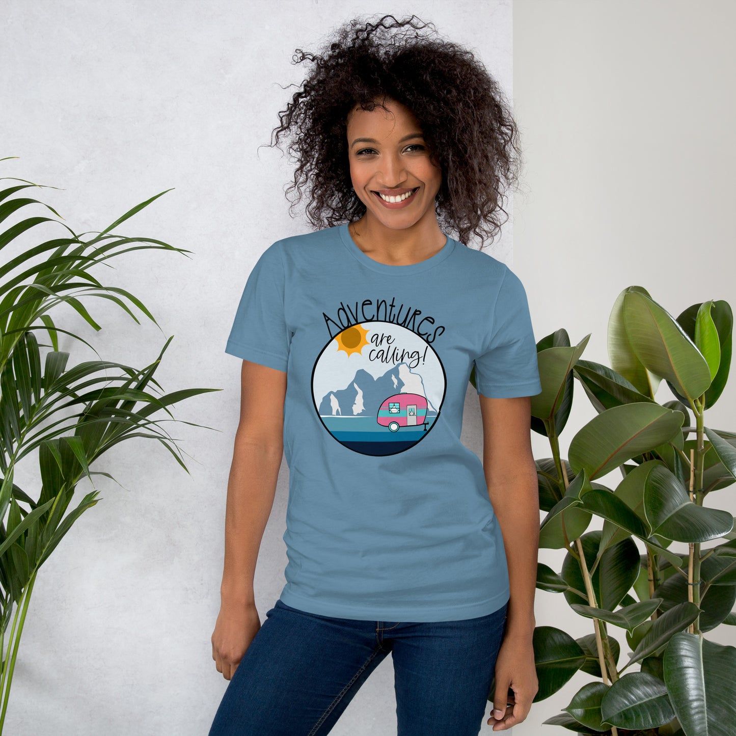 Adventures are Calling-Unisex t-shirt