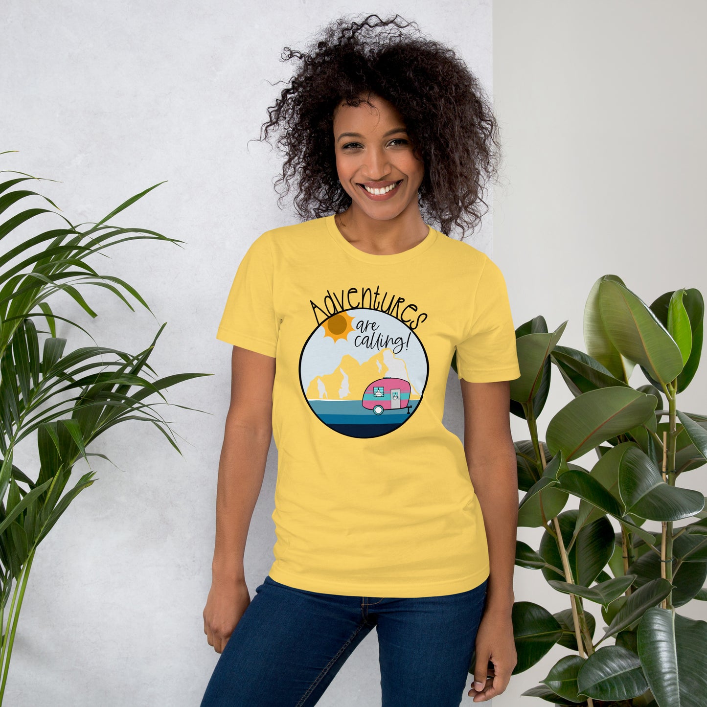 Adventures are Calling-Unisex t-shirt