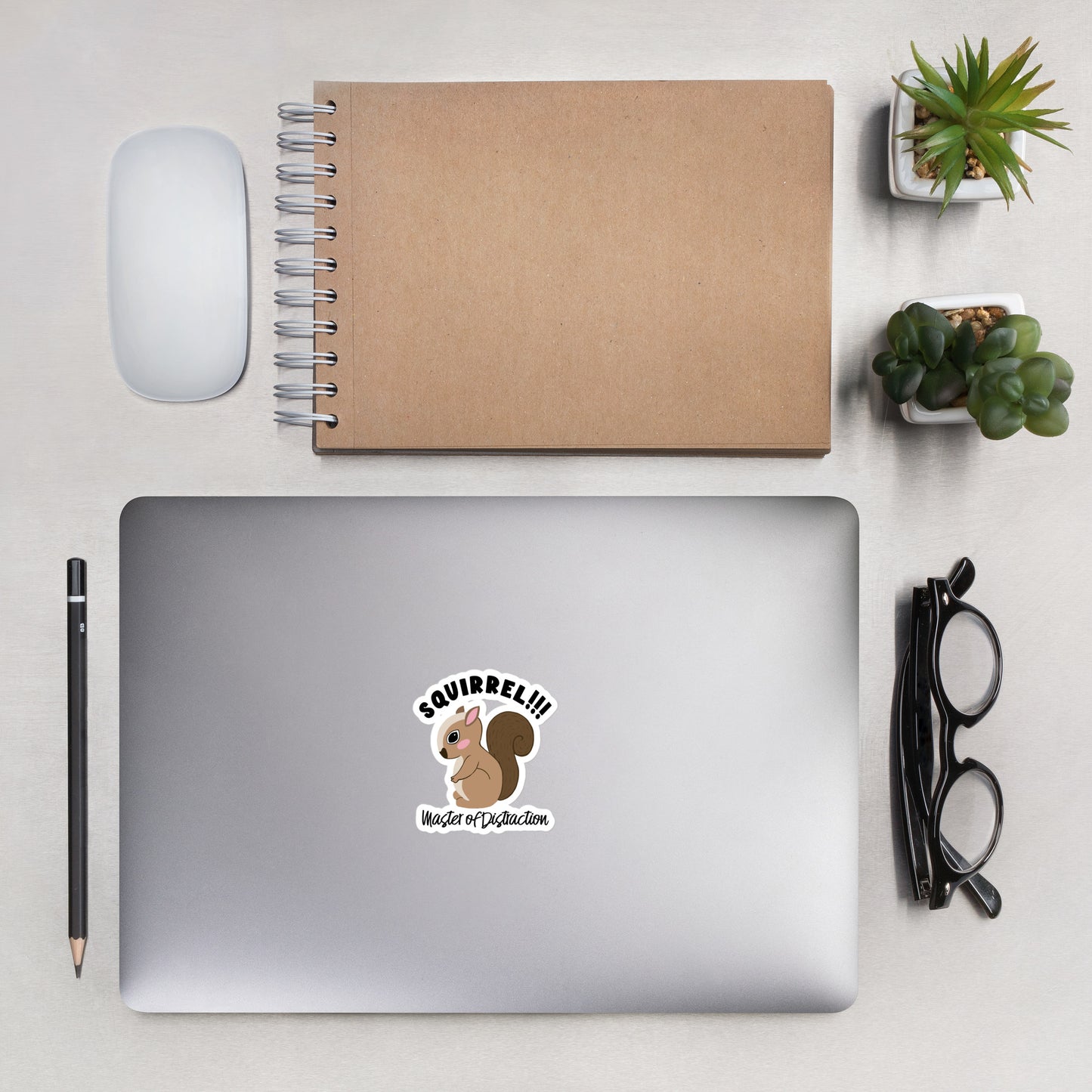 Squirrel...master of distraction STICKER