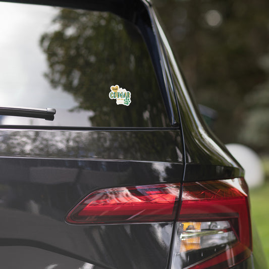 Heart of a Cougar Sticker
