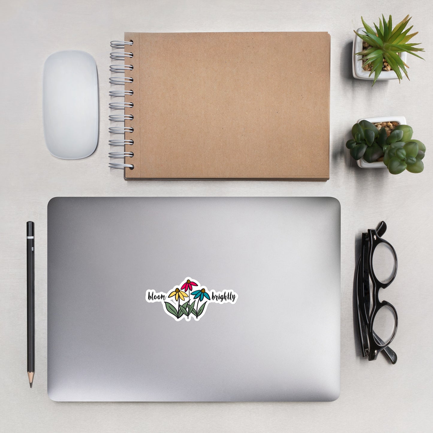 Bloom Brightly Daisy Sticker