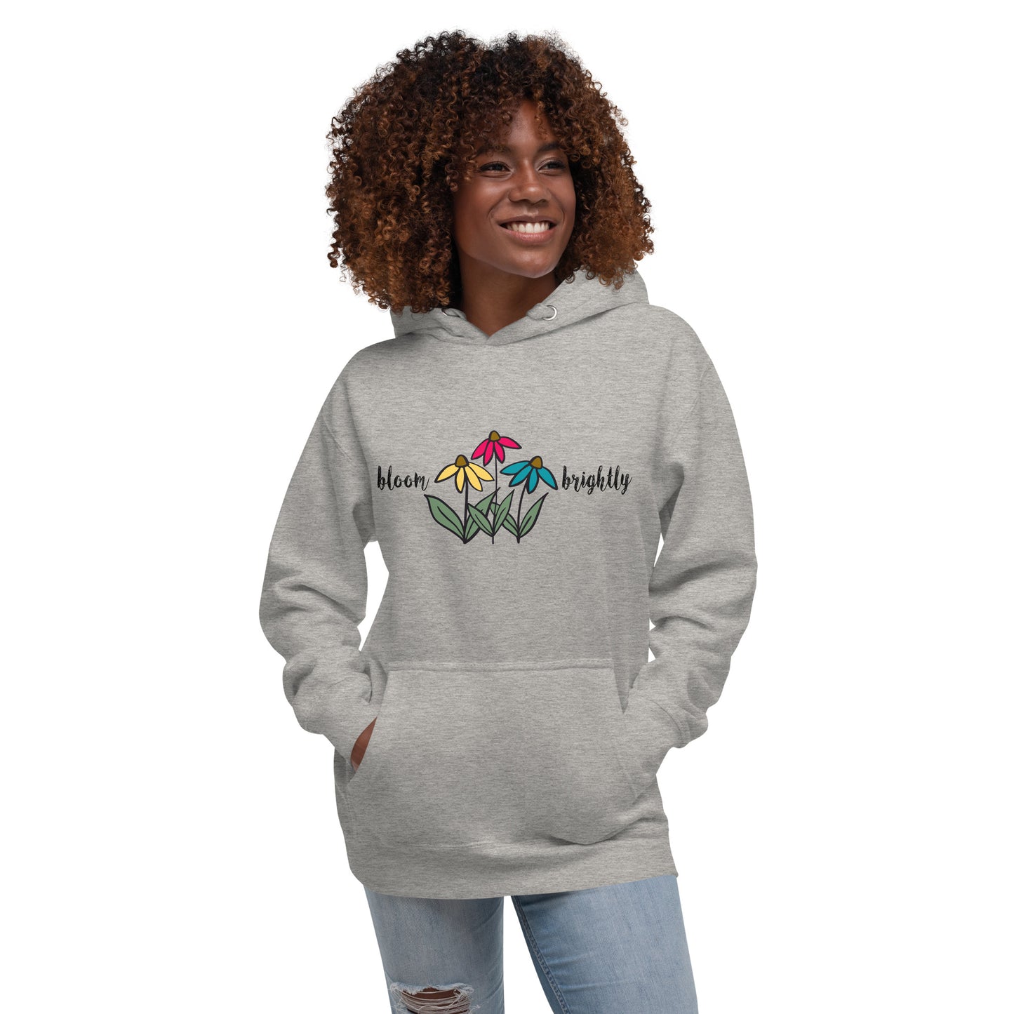 Bloom Brightly Unisex Hoodie