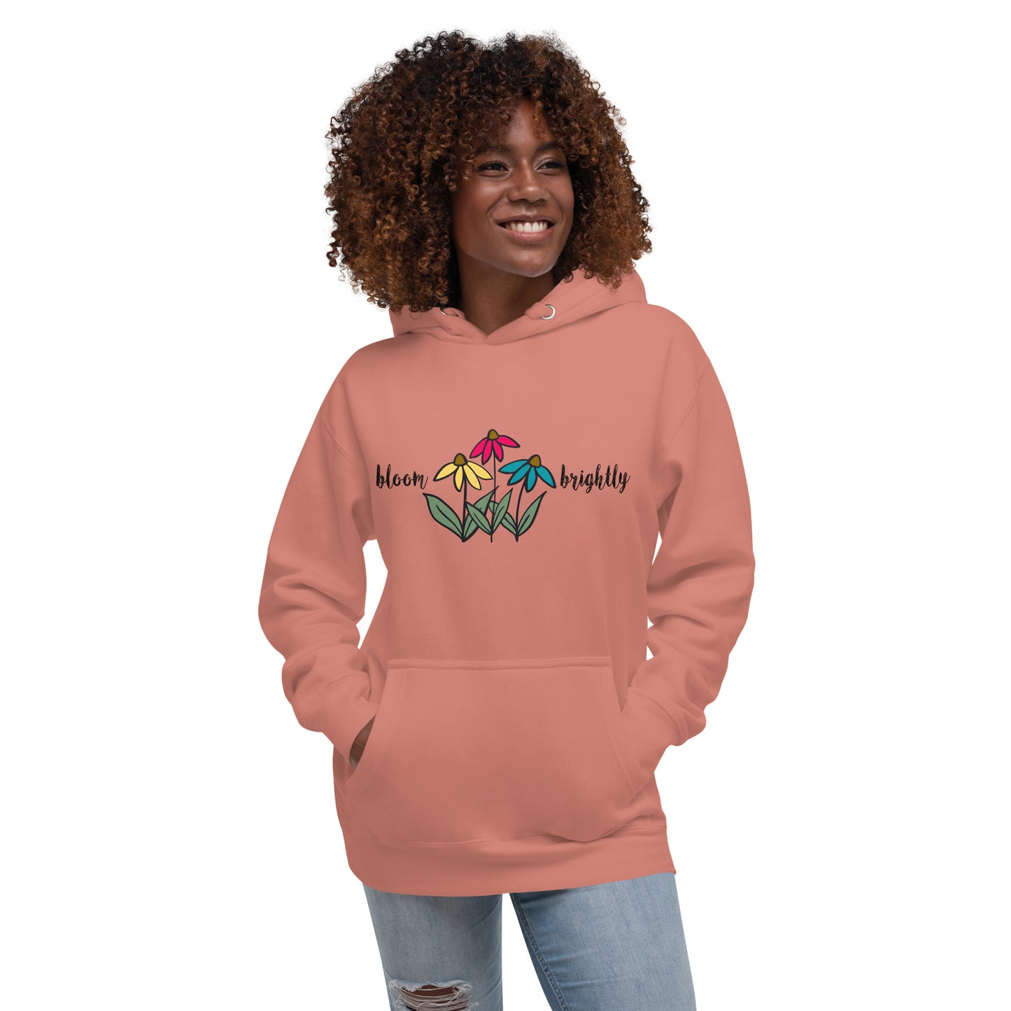 Bloom Brightly Unisex Hoodie