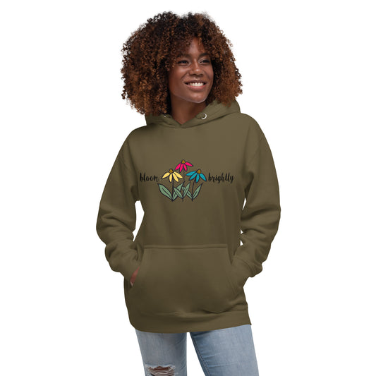 Bloom Brightly Unisex Hoodie