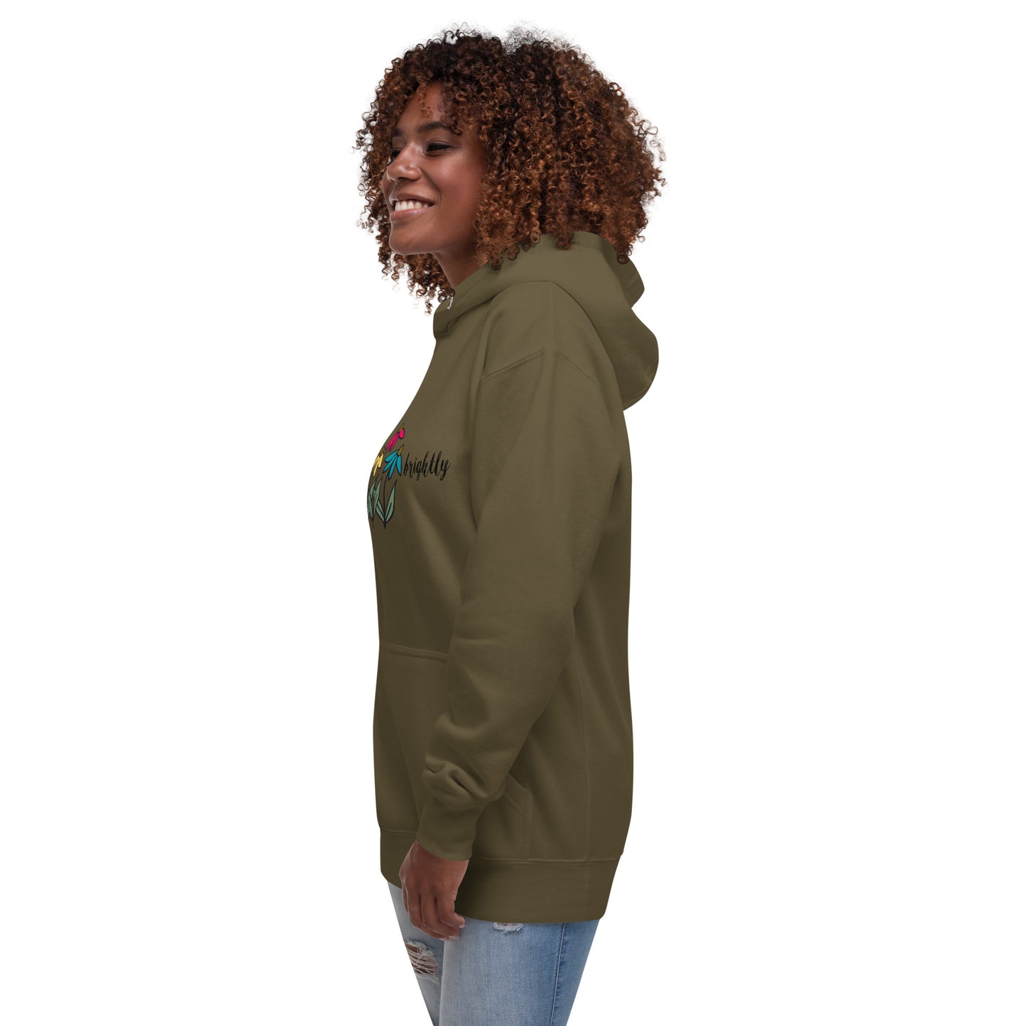 Bloom Brightly Unisex Hoodie