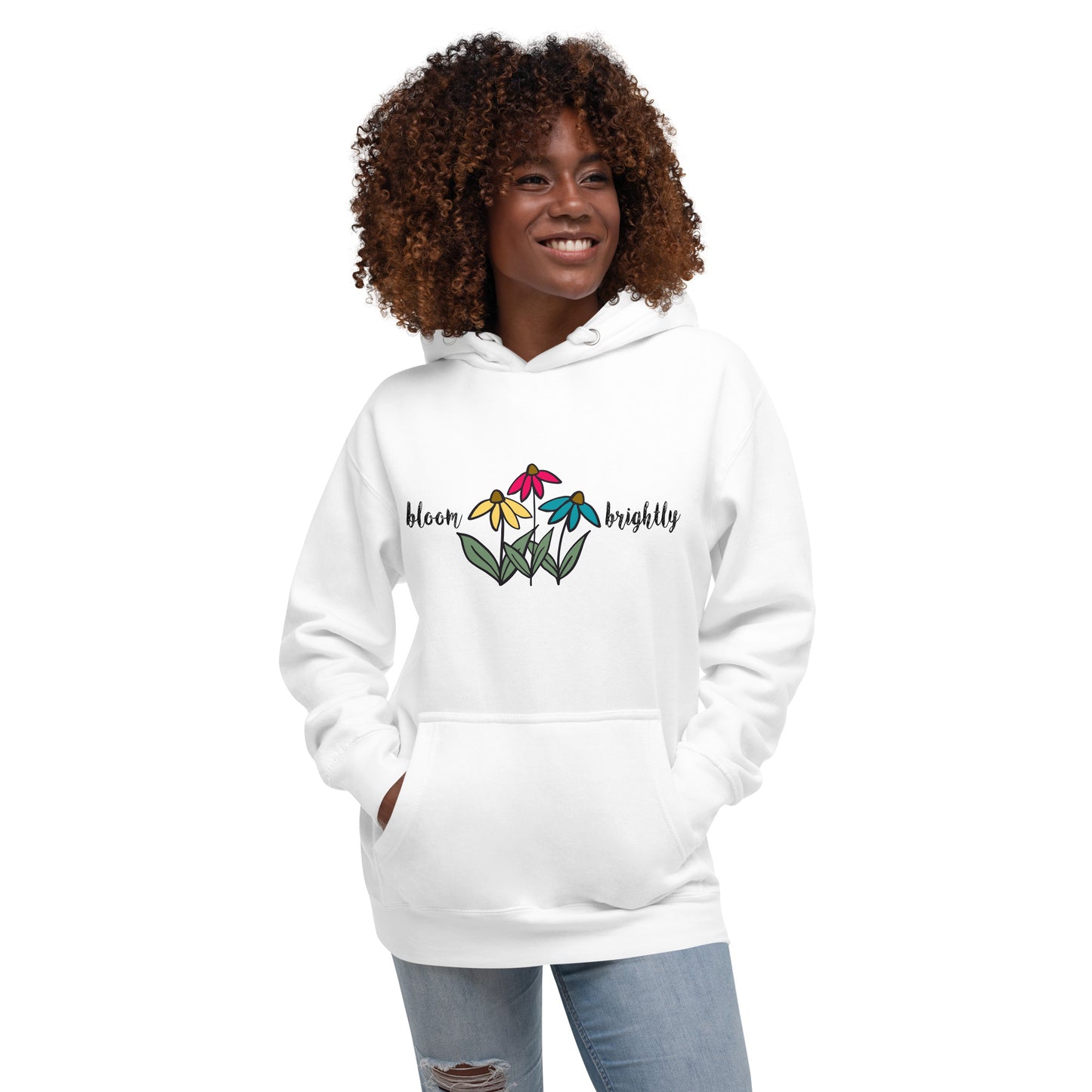 Bloom Brightly Unisex Hoodie