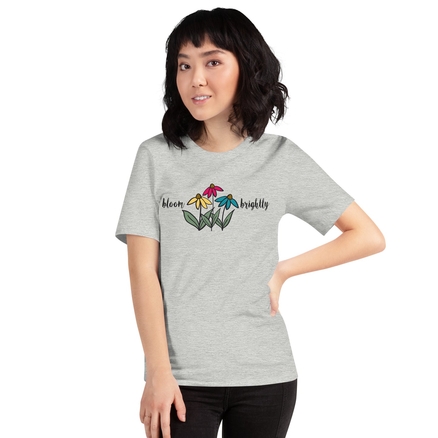 Bloom Brightly Daisy unisex shirt