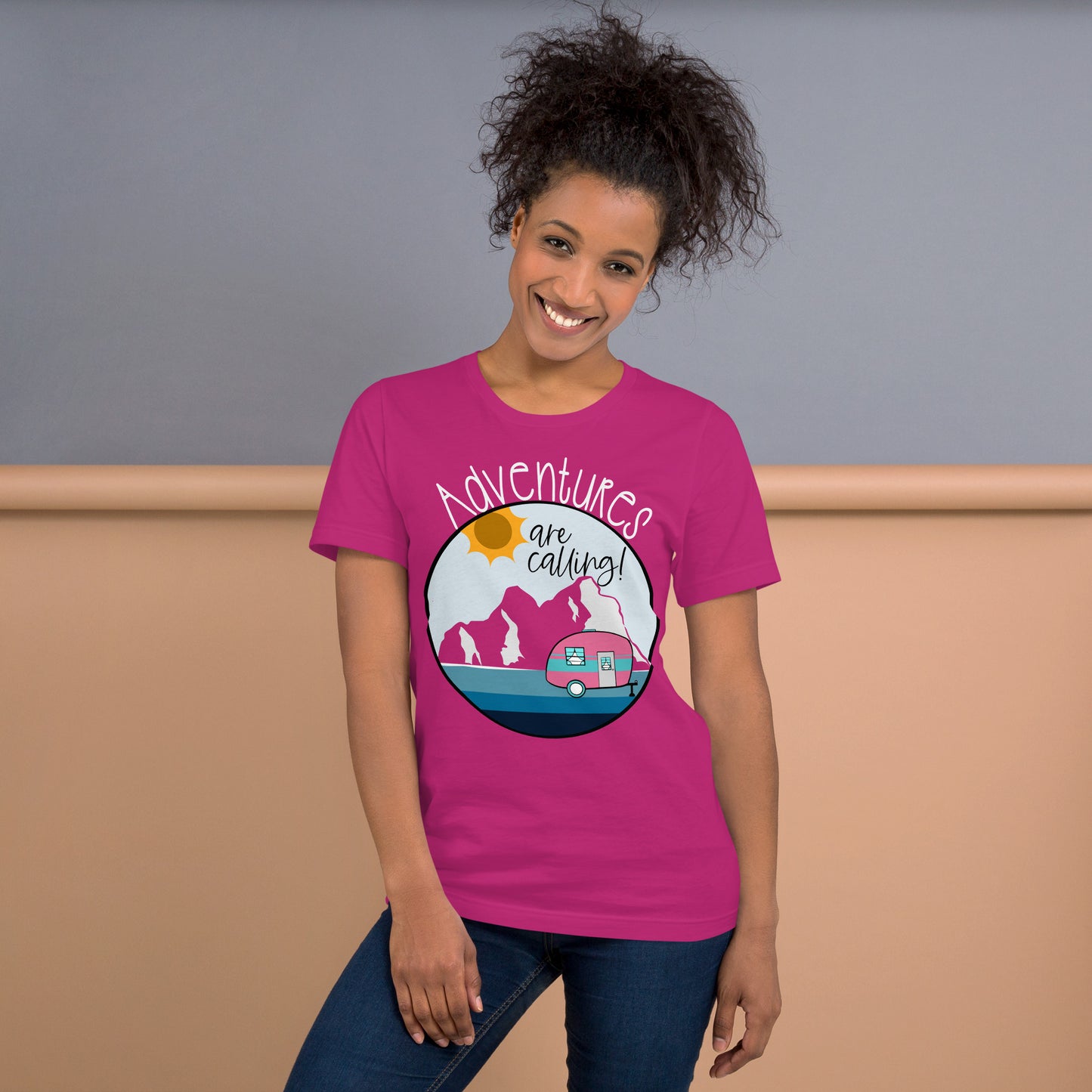 Adventures are Calling Unisex t-shirt