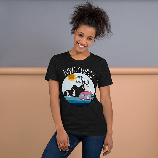 Adventures are Calling Unisex t-shirt