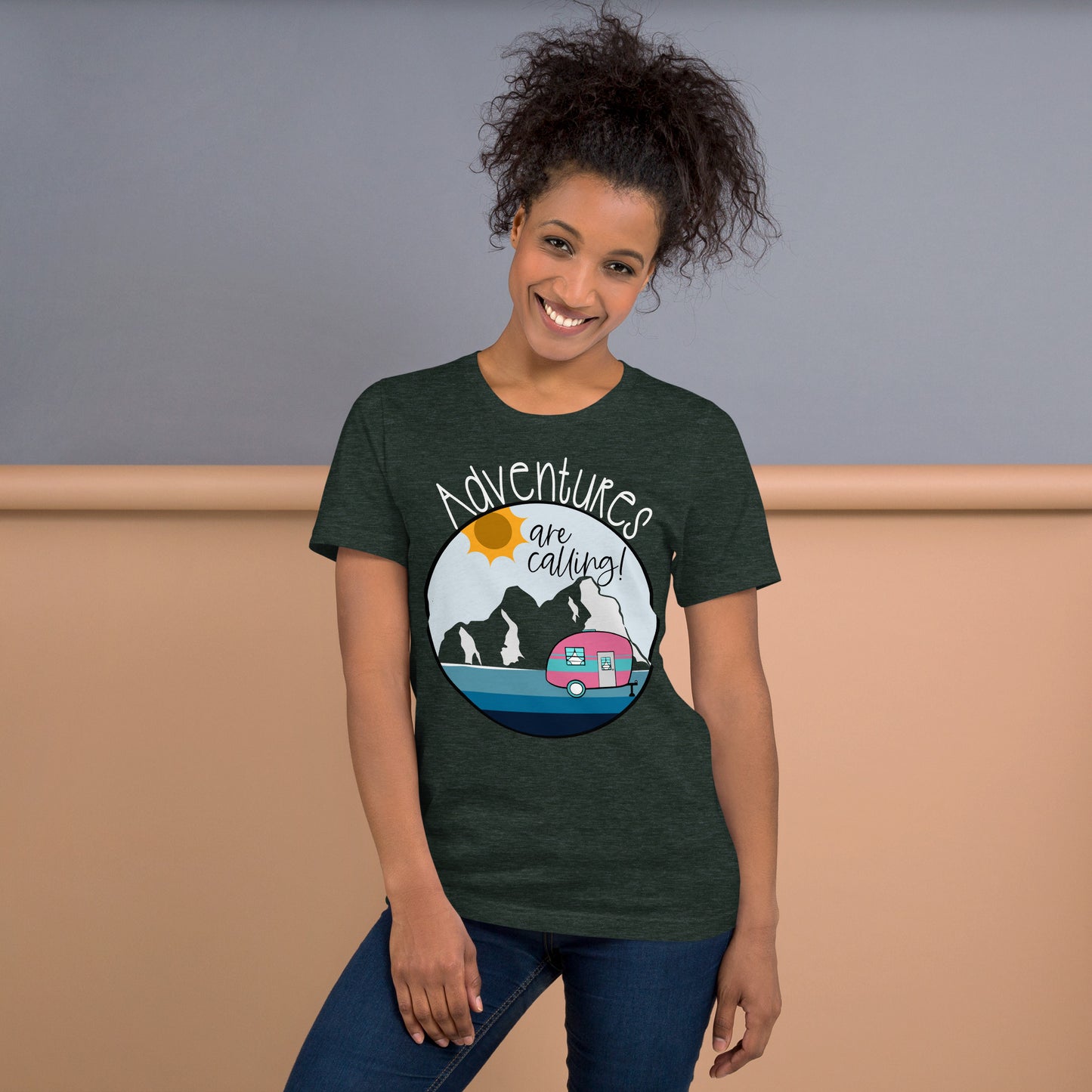 Adventures are Calling Unisex t-shirt