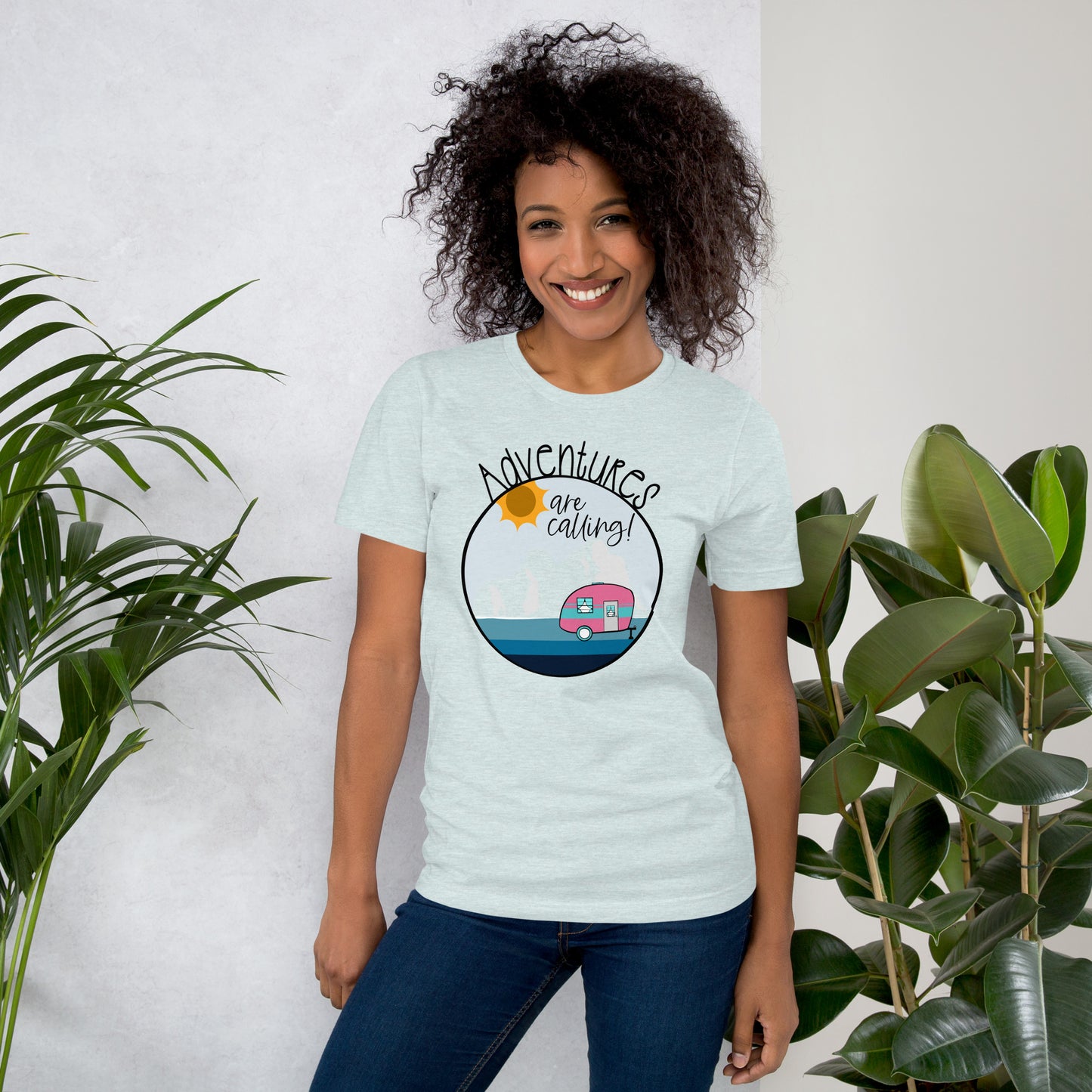 Adventures are Calling-Unisex t-shirt