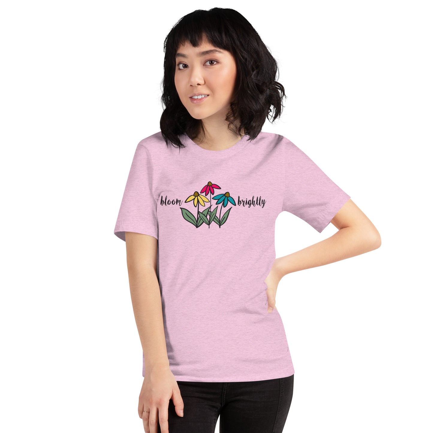Bloom Brightly Daisy unisex shirt