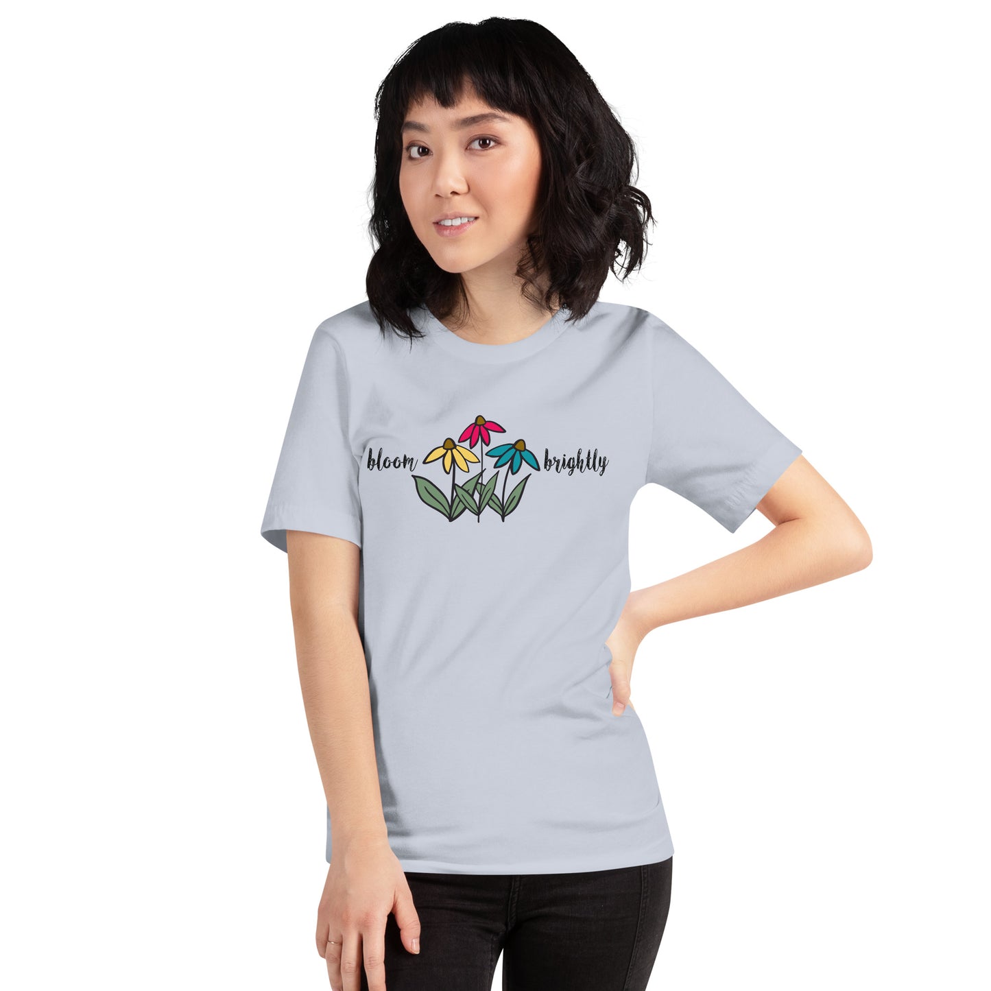 Bloom Brightly Daisy unisex shirt