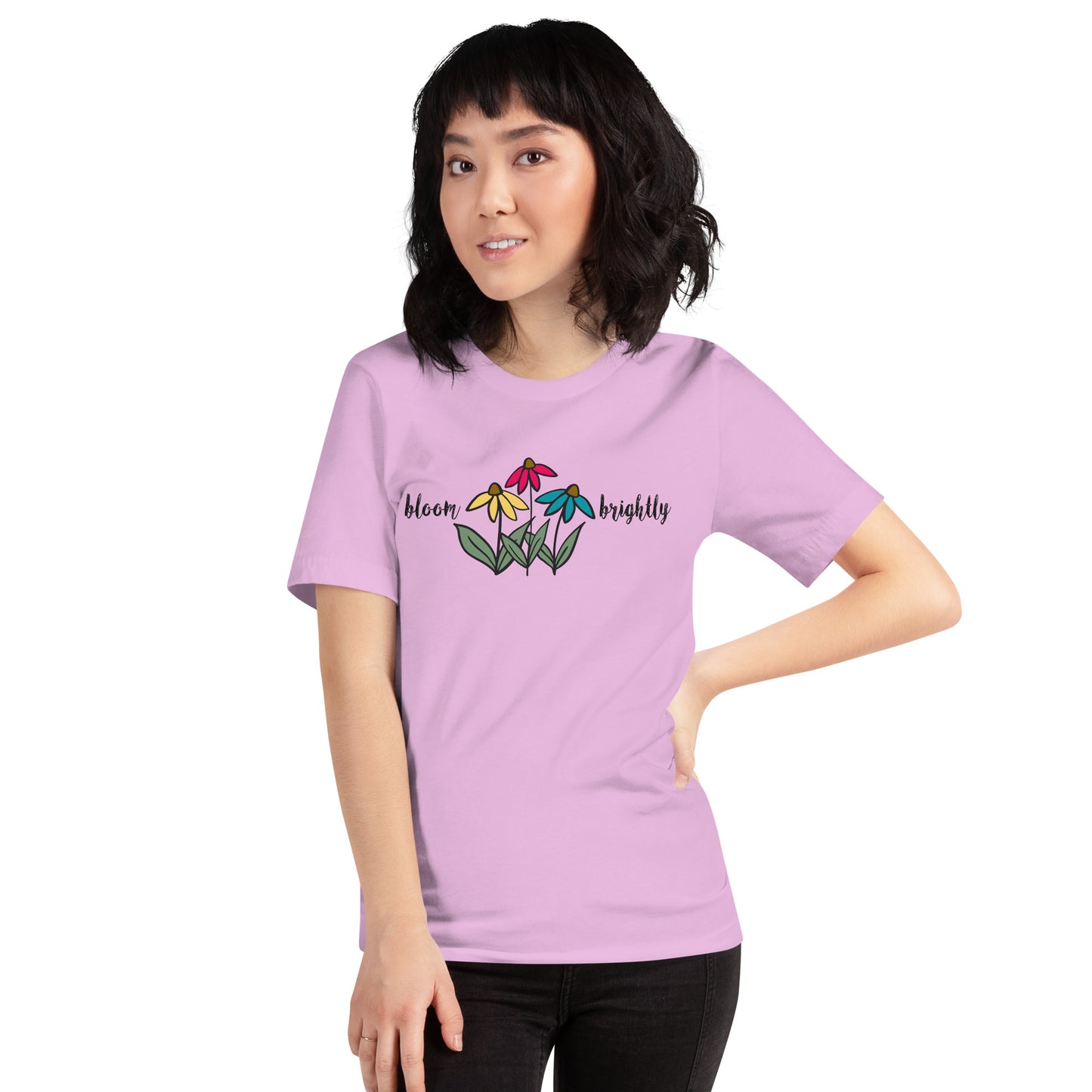 Bloom Brightly Daisy unisex shirt