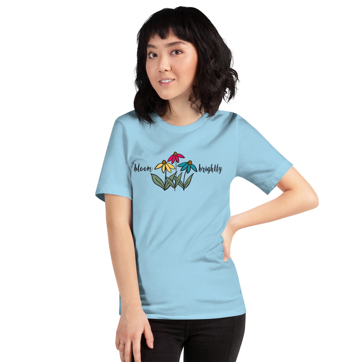 Bloom Brightly Daisy unisex shirt