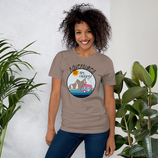 Adventures are Calling-Unisex t-shirt