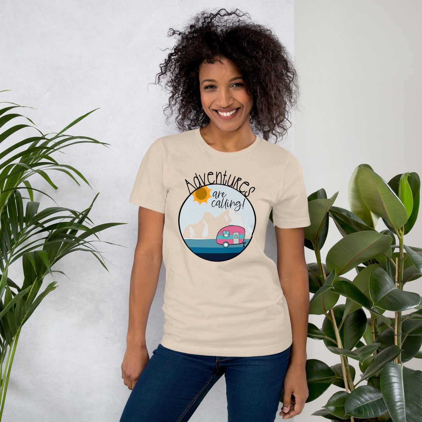 Adventures are Calling-Unisex t-shirt