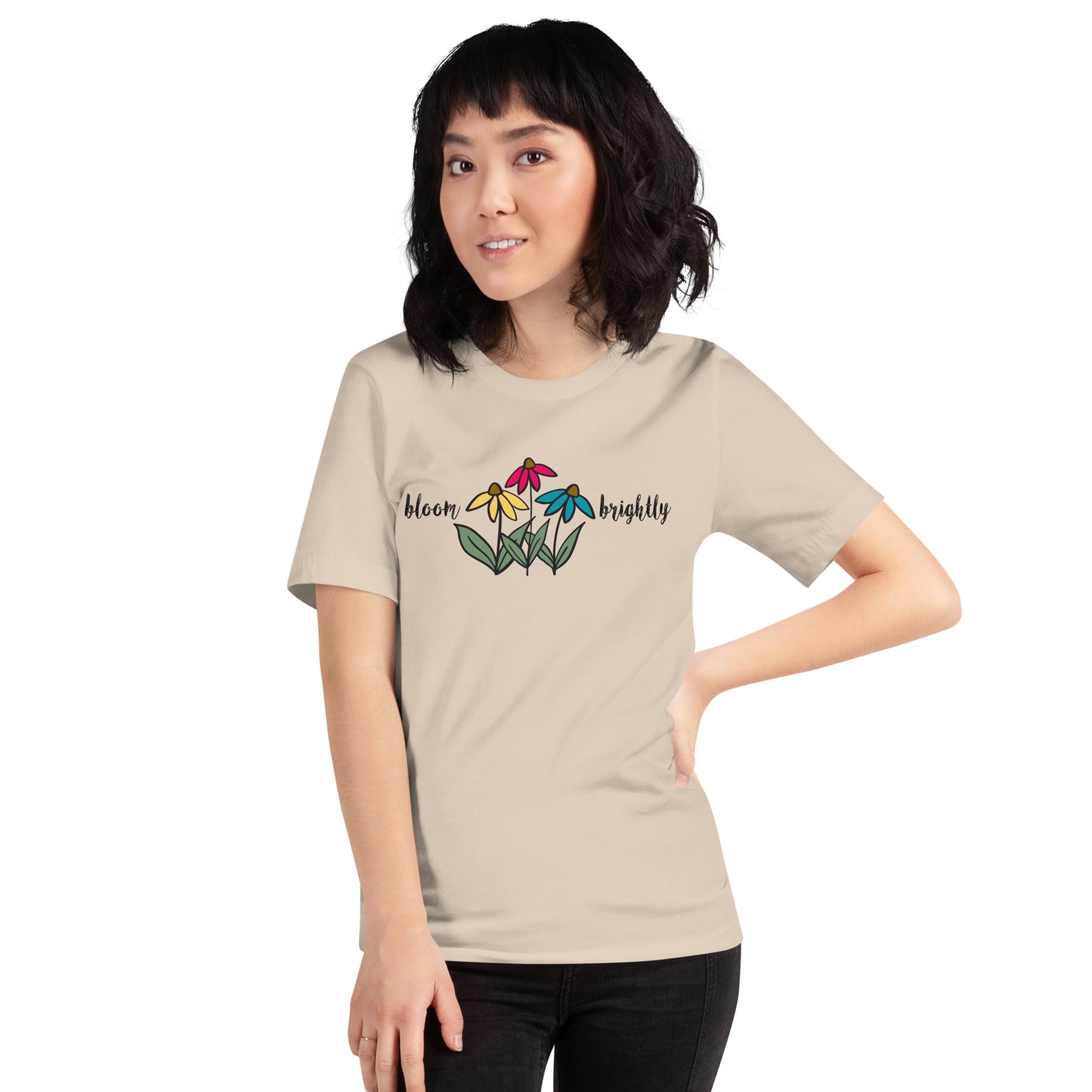 Bloom Brightly Daisy unisex shirt