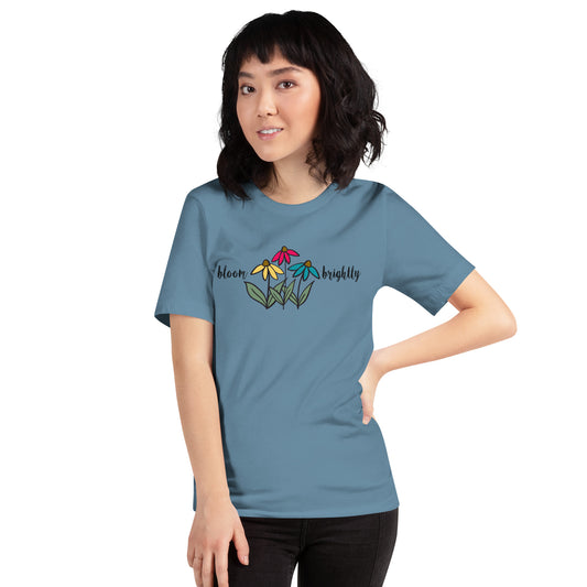 Bloom Brightly Daisy unisex shirt