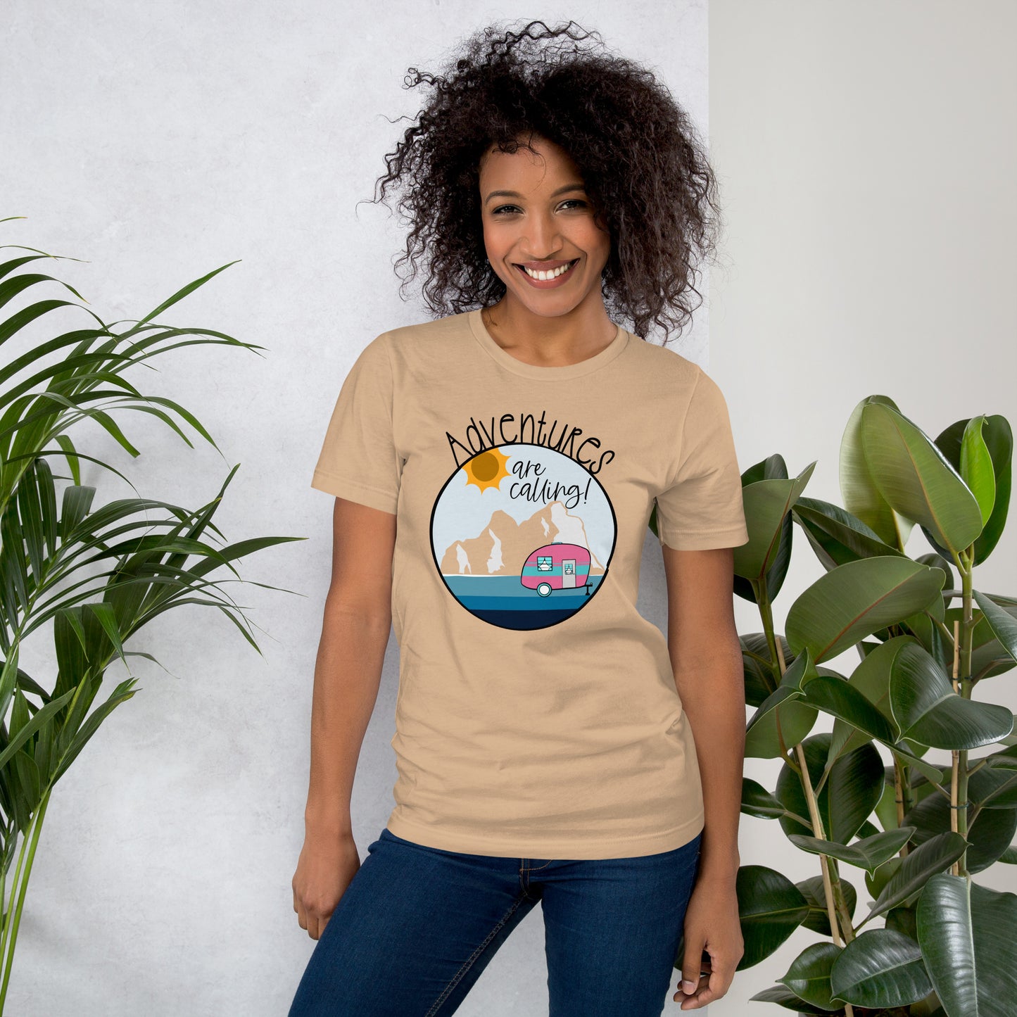 Adventures are Calling-Unisex t-shirt